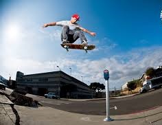 skateboarding